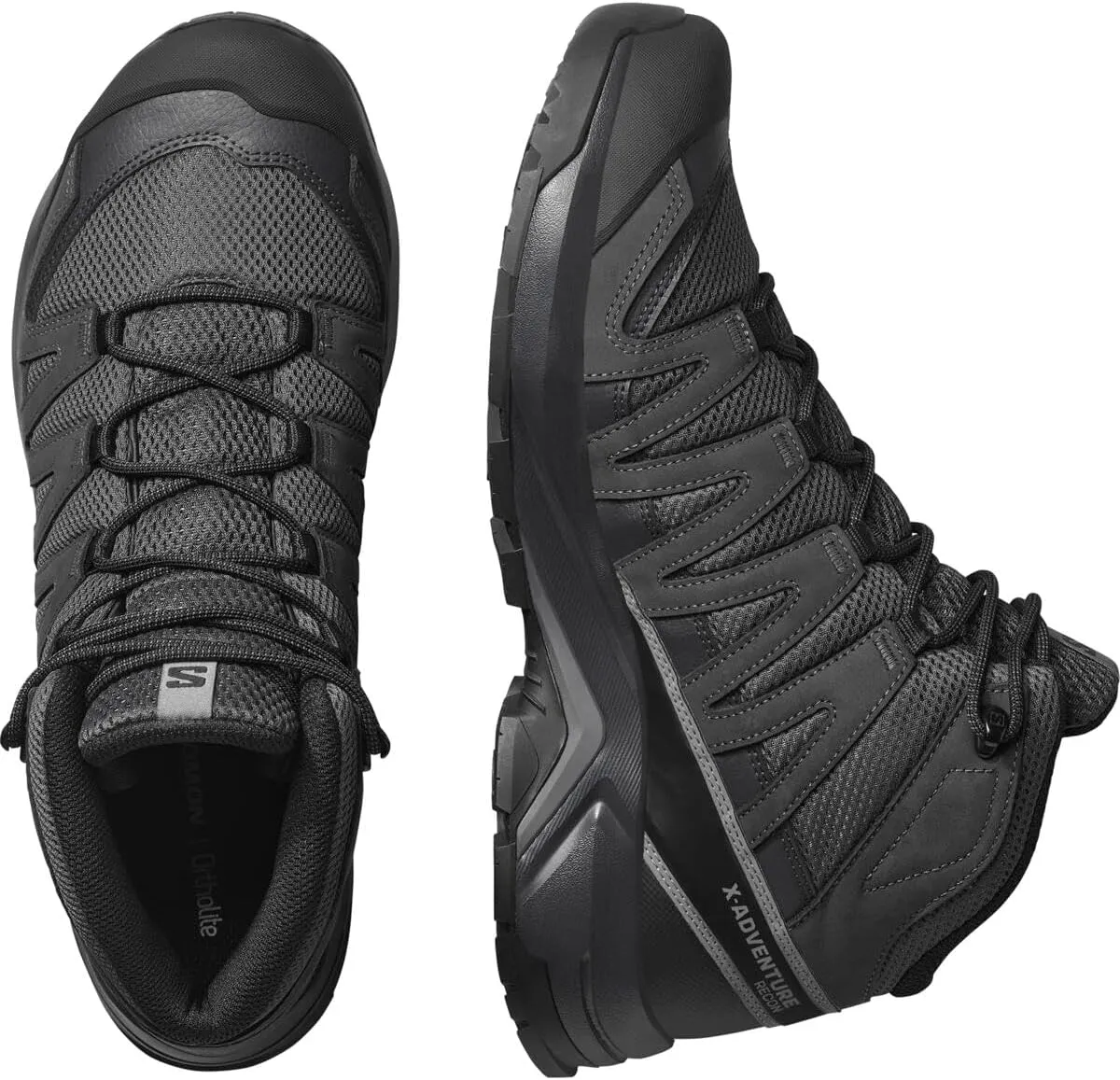 Salomon Men's X-Adventure Recon Mid Gore-Tex Hiking Shoe, Waterproof Stability for Rugged Hiking Trails & All-Weather Trekking