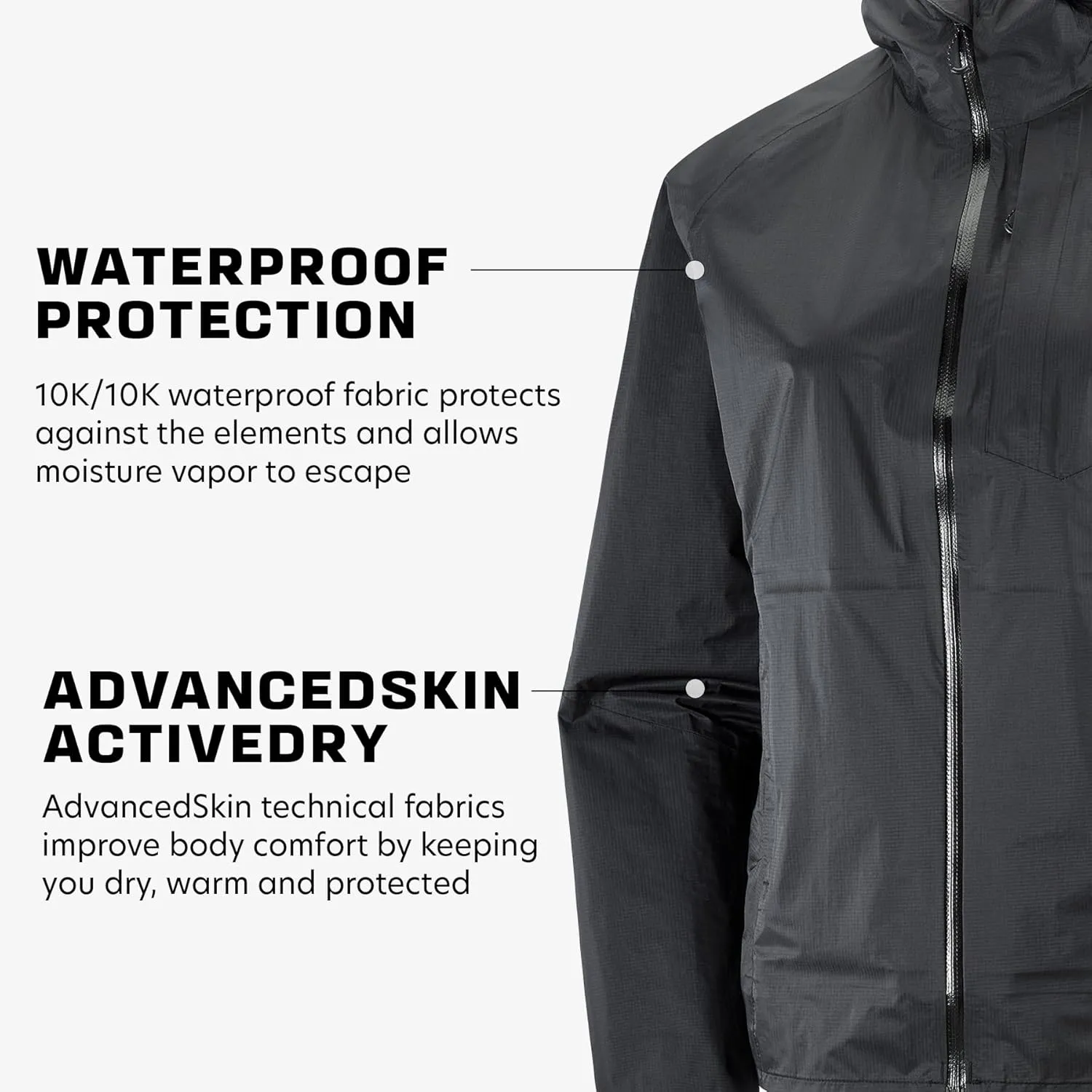 Salomon Women's Bonatti Waterproof Shell Jacket for Trail Running