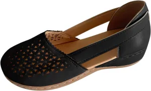 Sandals for Women Dressy Summer Espadrille Wedge with Ankle Straps Closed Toe Canvas Sandals Closed Toe Sandals 2024