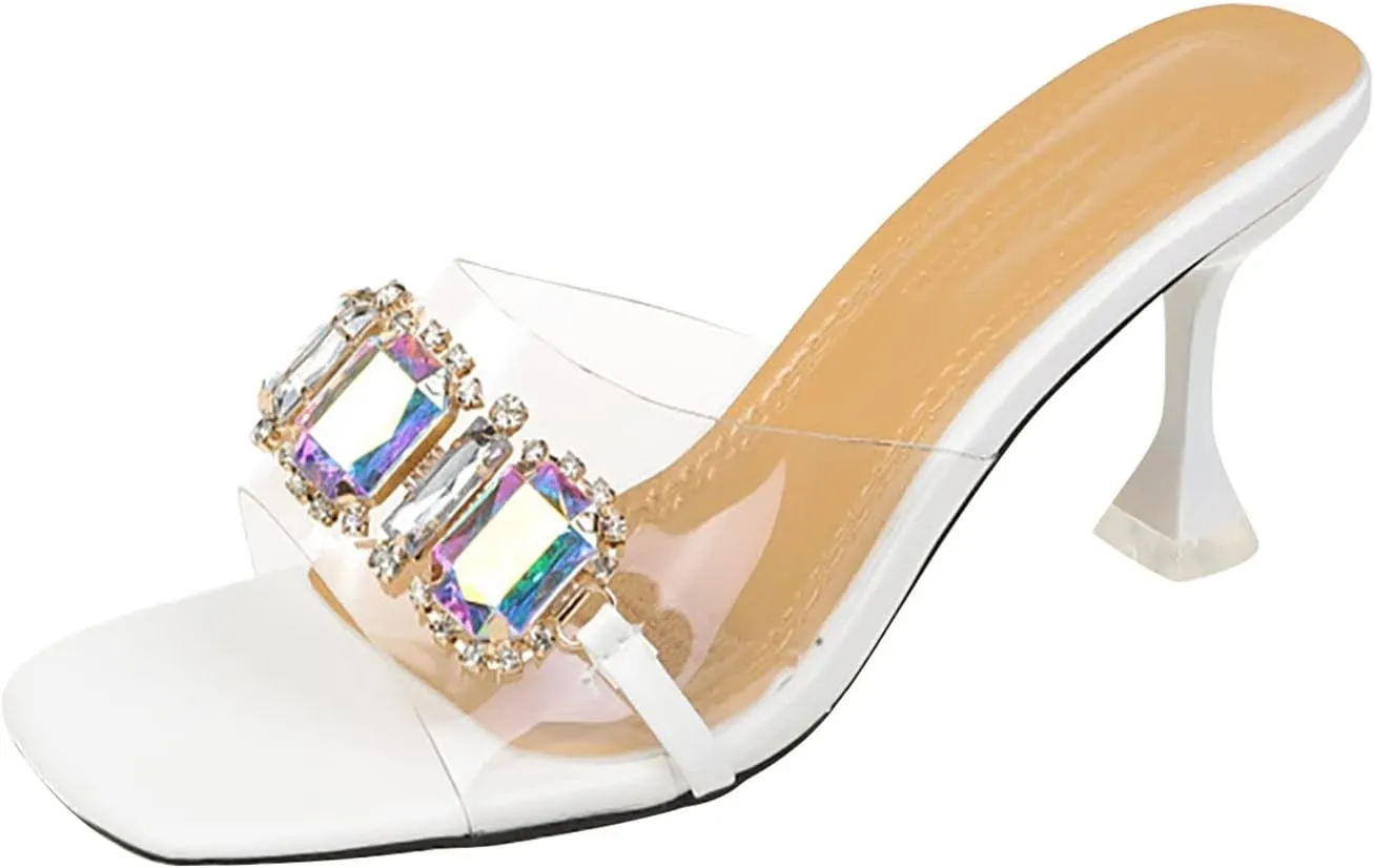 Sandals For Women Ladies Chunky Heel High Heel Casual Bohemian Beach Shoes River Shoes Womens