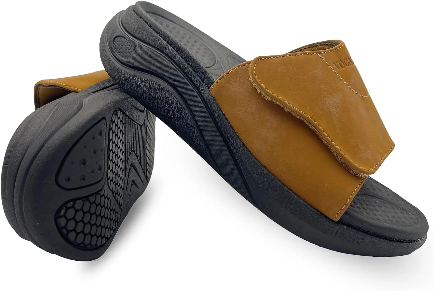 Sandals for Women with Adjustable Width Arch Support Orthotic for Swollen Feet | Foot Pain Relief