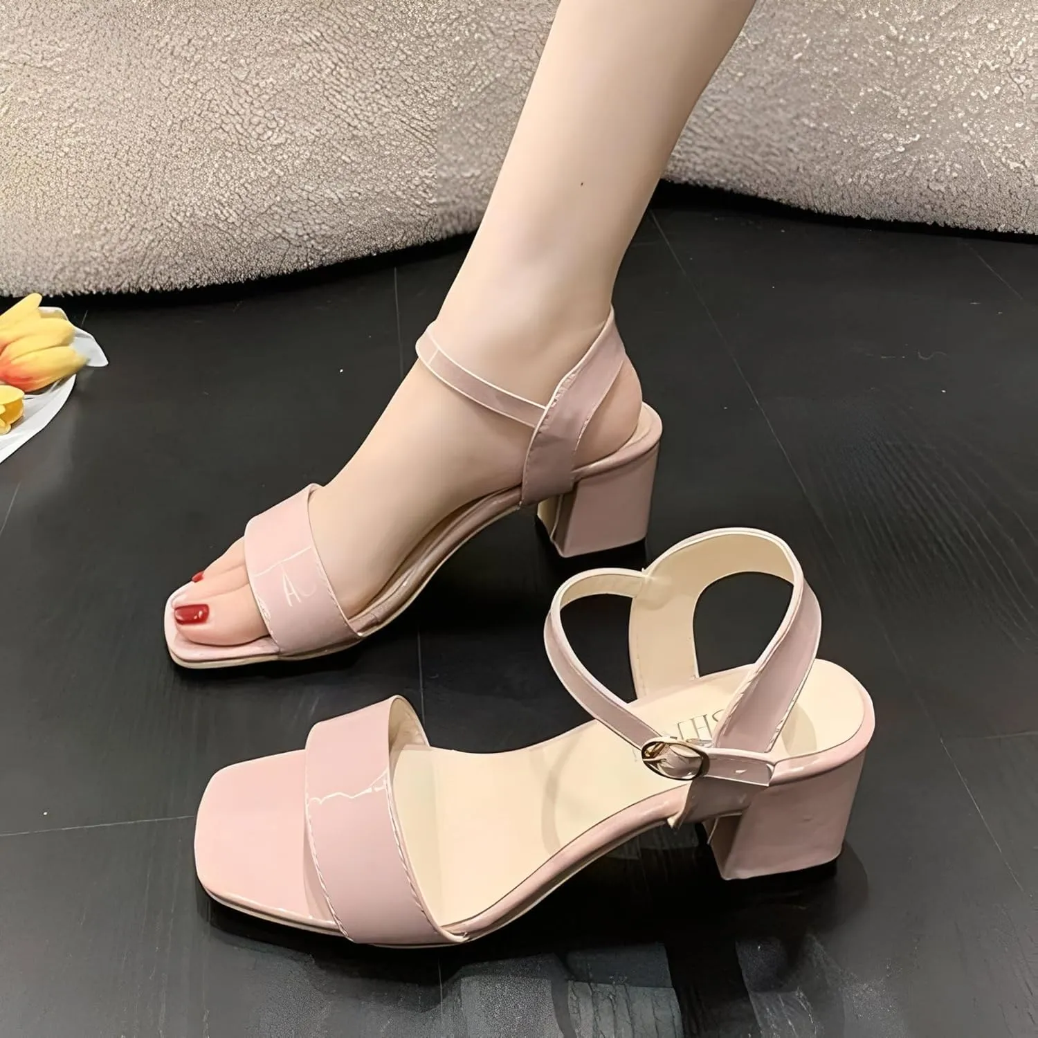 Sandals With Block Heels