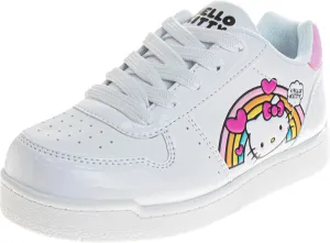 Sanrio Hello Kitty Sneakers for Girls - Kids Lightweight Athletic Breathable Casual Shoes (Little Kid - Big Kid)