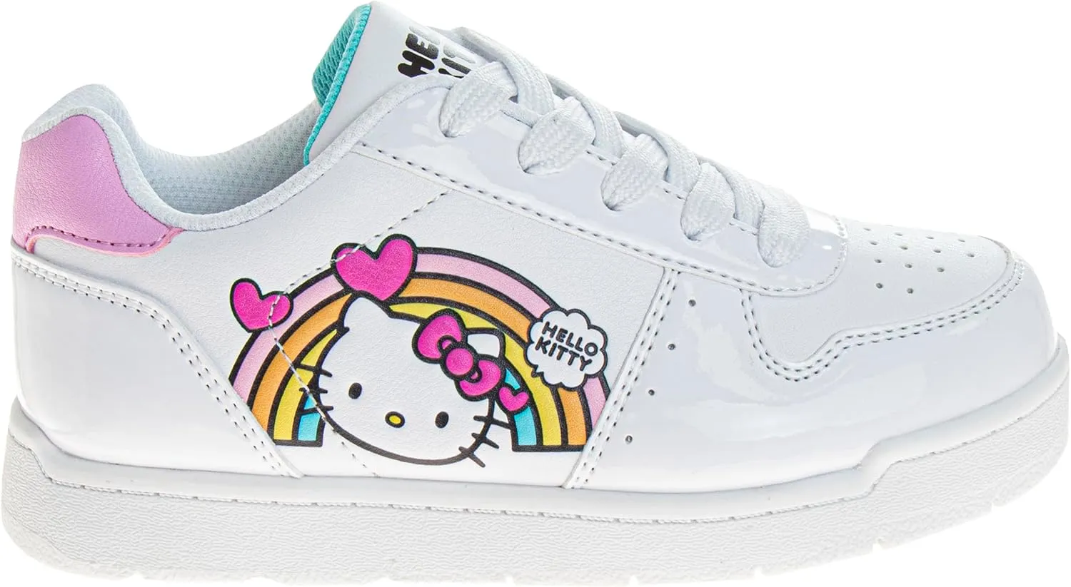 Sanrio Hello Kitty Sneakers for Girls - Kids Lightweight Athletic Breathable Casual Shoes (Little Kid - Big Kid)