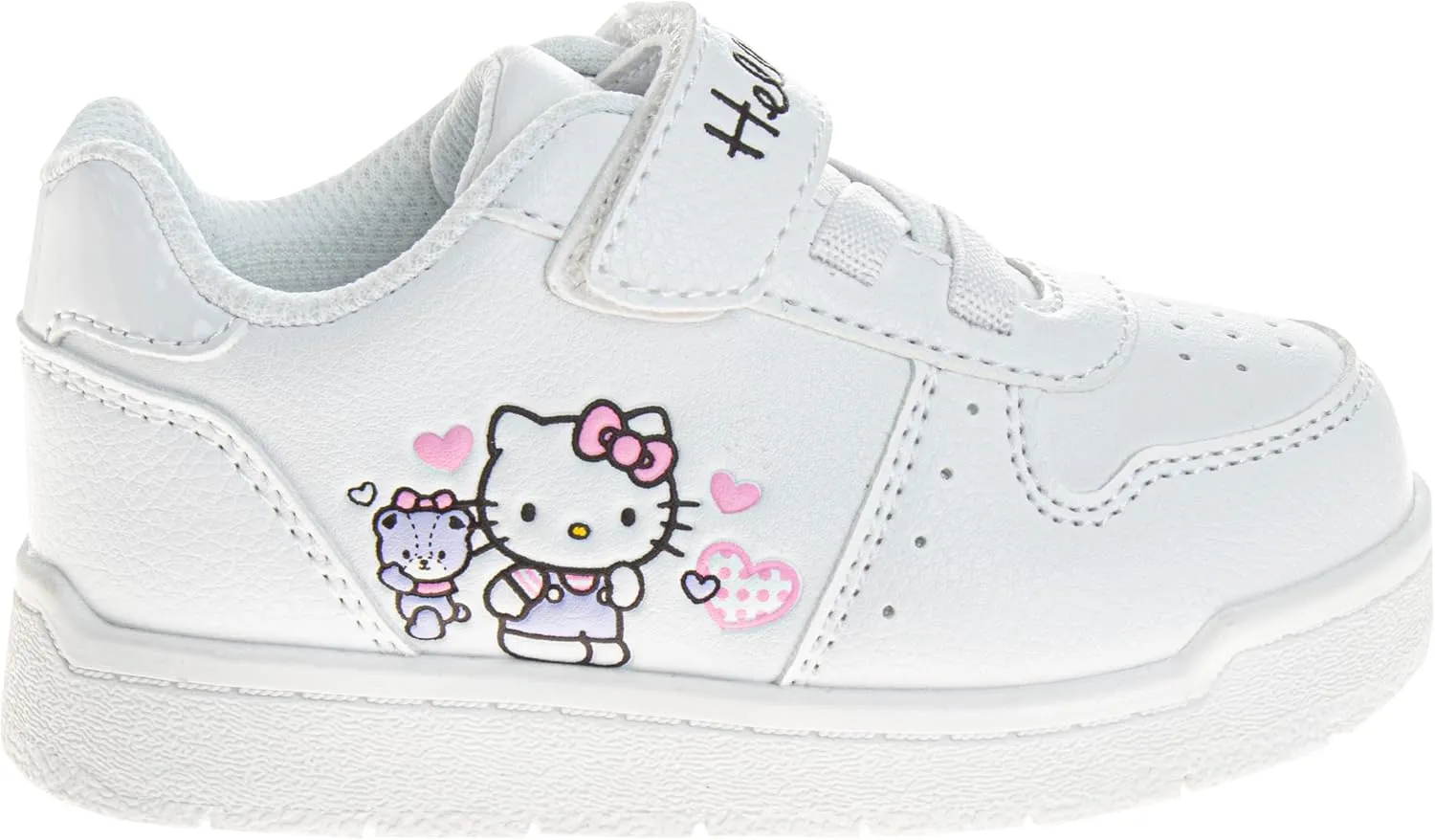 Sanrio Hello Kitty Sneakers for Girls - Kids Lightweight Athletic Breathable Casual Shoes (Toddler - Little Kid)