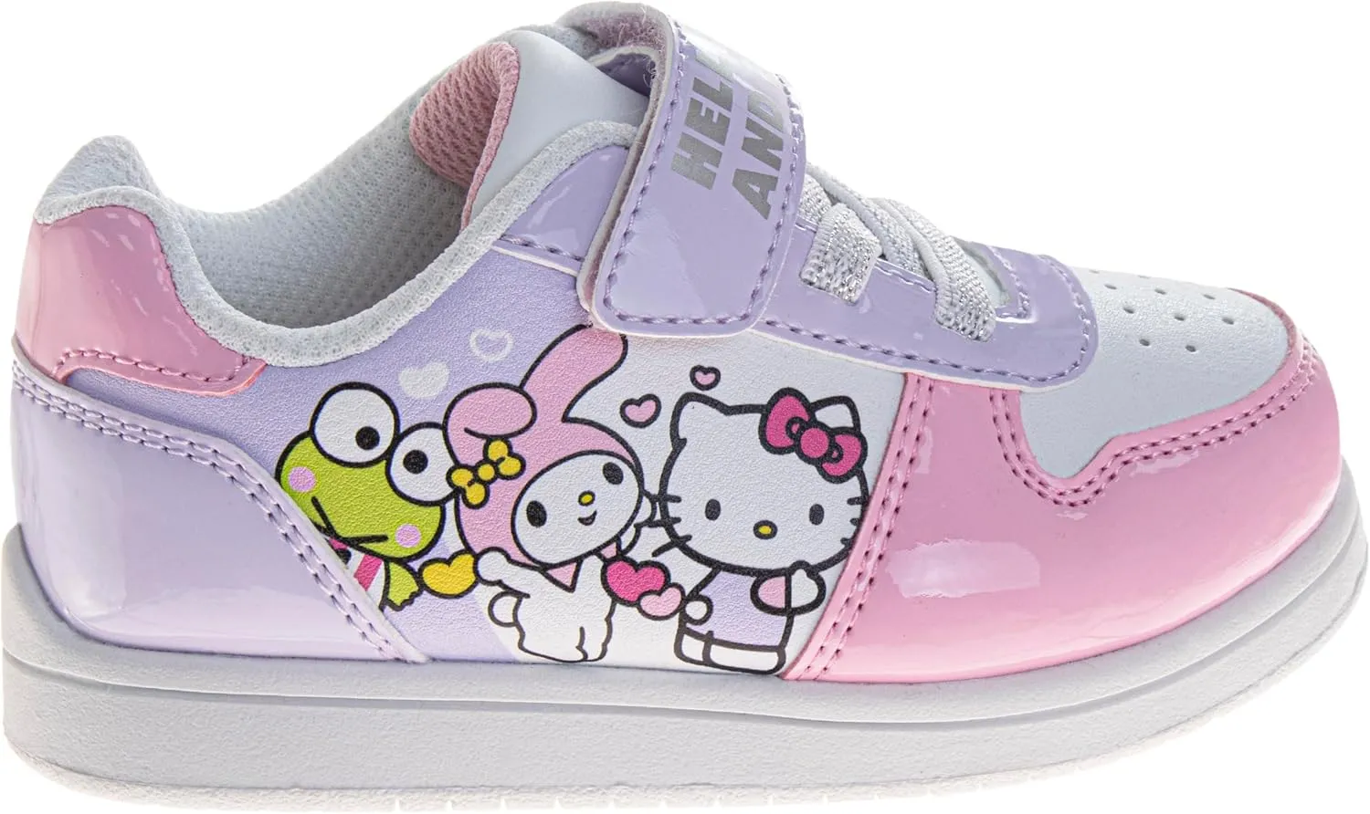 Sanrio Hello Kitty Sneakers for Girls - Kids Lightweight Athletic Breathable Casual Shoes (Toddler - Little Kid)