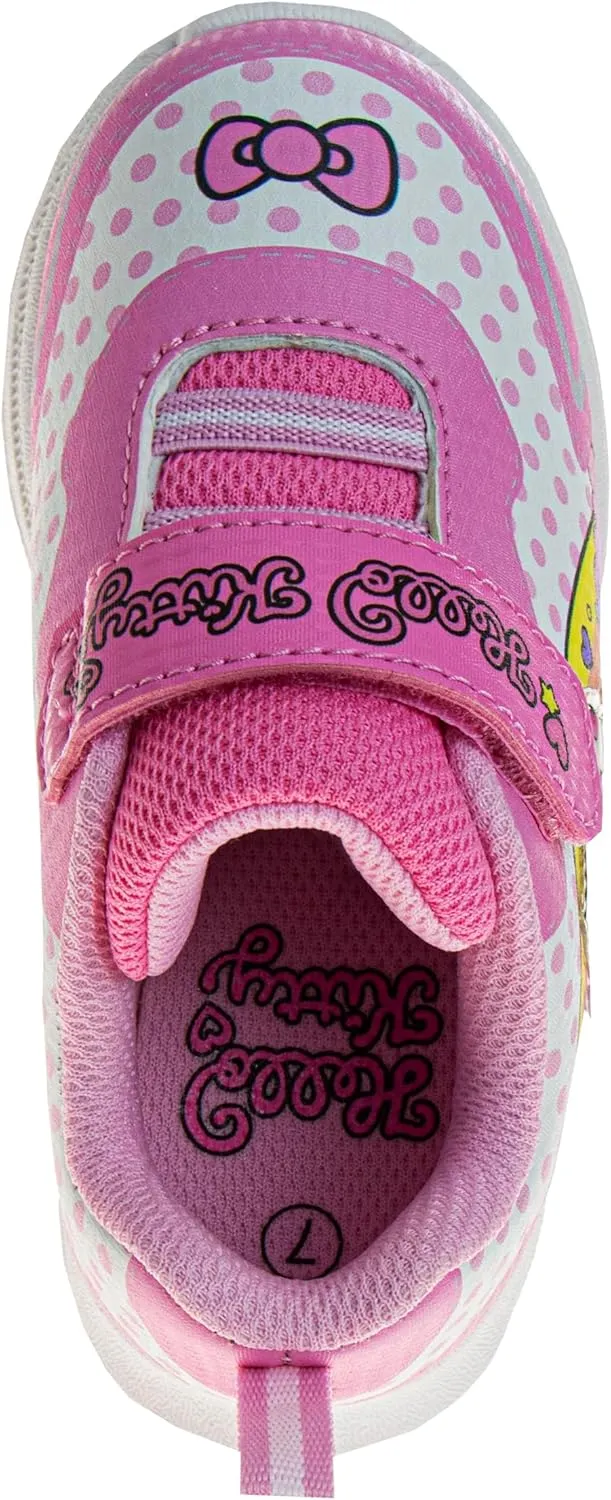 Sanrio Hello Kitty Sneakers - Lightweight Athletic Breathable Girls Shoes (Toddler-Little Kid)