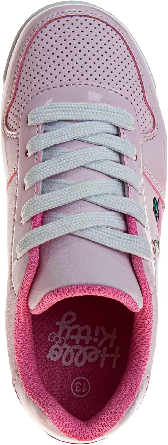Sanrio Hello Kitty Women's Sneakers - Lightweight Athletic Breathable Running Tennis Shoes - White (Womens-Adult)