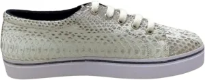Snakeskin Low Top Platform Sneakers Shoes