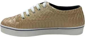 Snakeskin Low Top Platform Sneakers Shoes