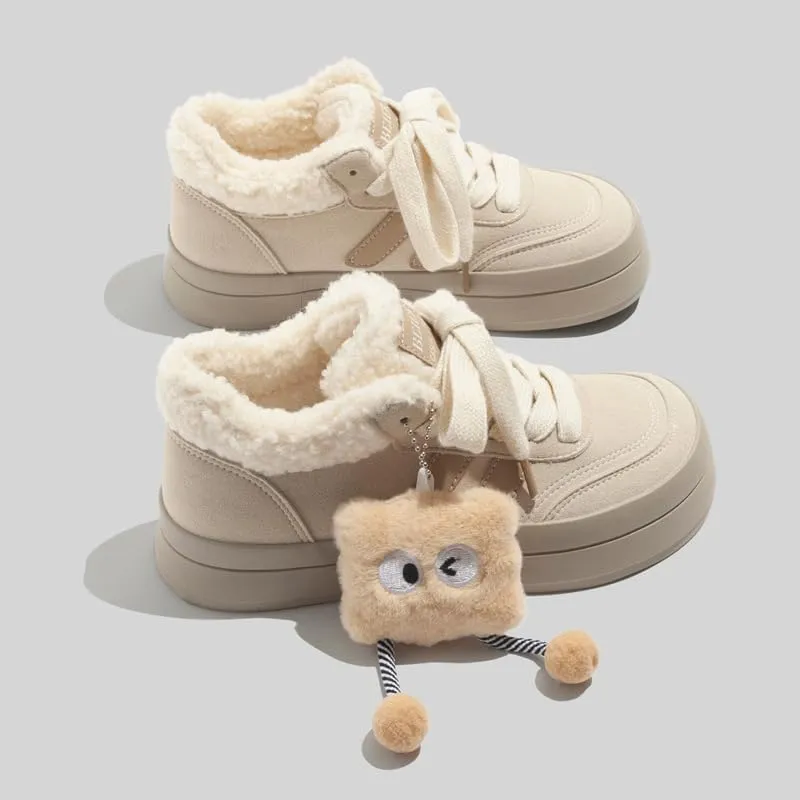 Snow Shoes Winter Boots Y2K Classic Platform Soft Comfortable Cute Decor Gift US4-8