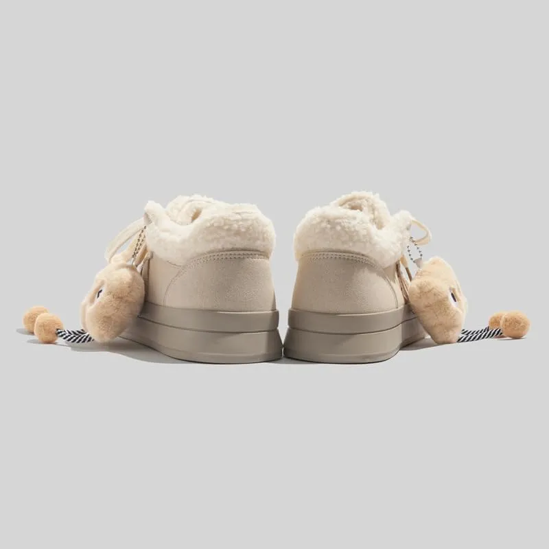 Snow Shoes Winter Boots Y2K Classic Platform Soft Comfortable Cute Decor Gift US4-8