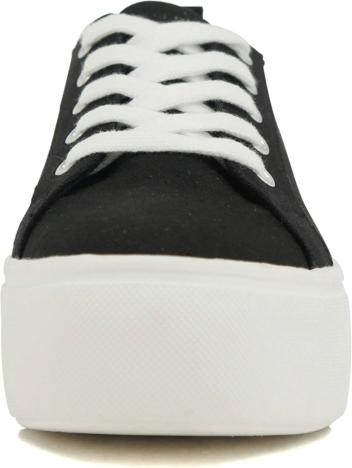 Soda Petal ~ Women Double Deck Bottom Sole Fashion Sneakers with Padded Comfortable Sock