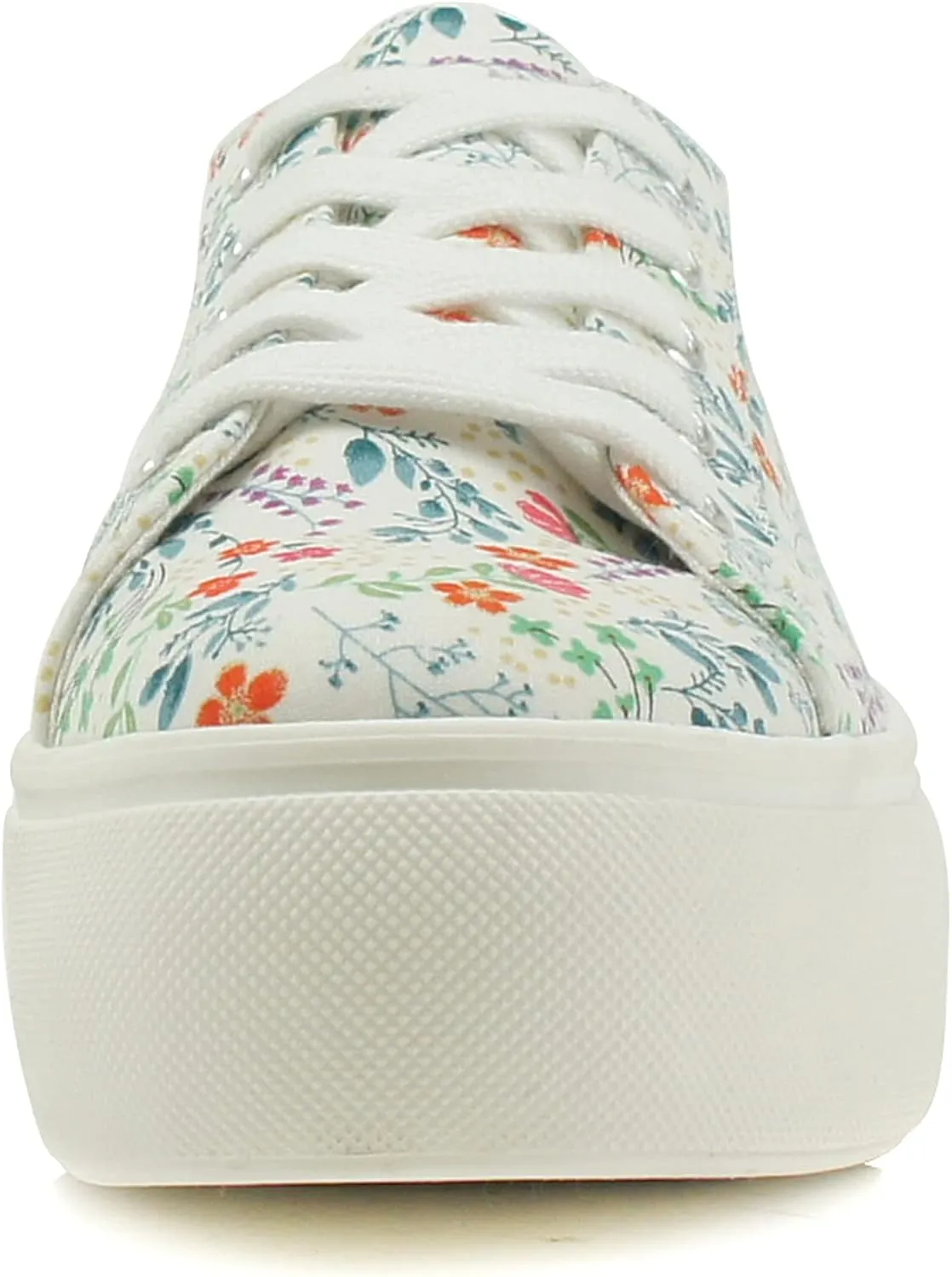 Soda Petal ~ Women Double Deck Bottom Sole Fashion Sneakers with Padded Comfortable Sock