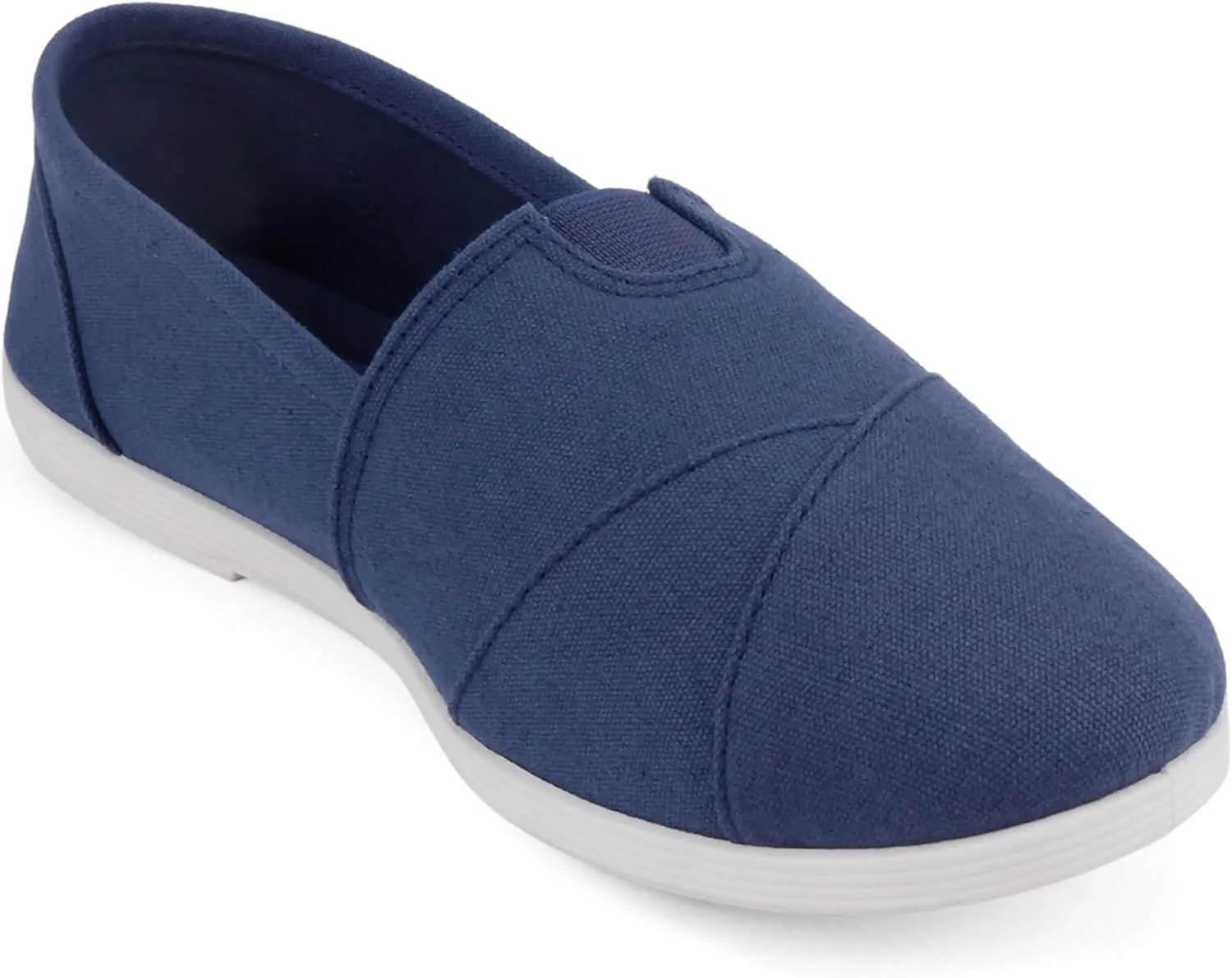 Soda Shoes Women's Obji Round Toe Casual Flat with Padded Insole