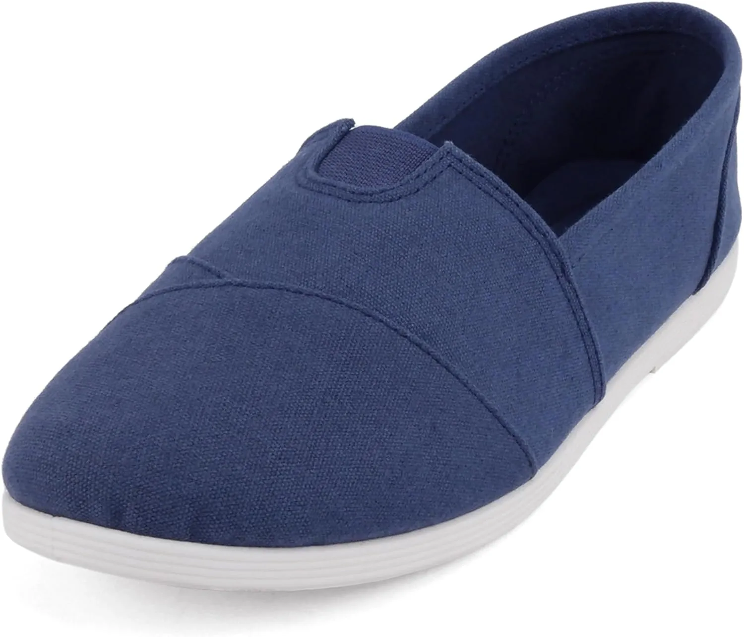 Soda Shoes Women's Obji Round Toe Casual Flat with Padded Insole