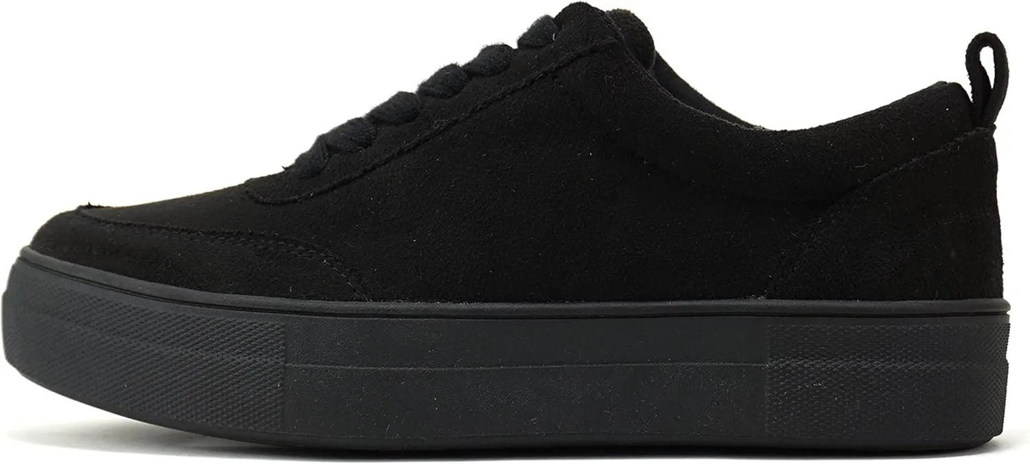 Soda “Slick” ~ Women Low Top Style Padded Insole Fashion Lace-Up Sneakers