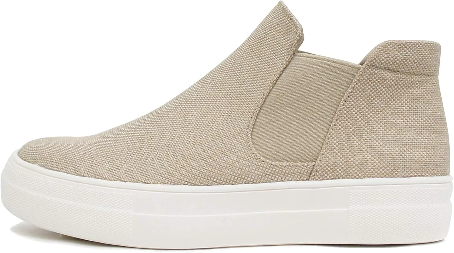 Soda Woods ~ Slip On High Top Twin Gore Double Layer Foam Padded Cushion Sock Fashion Sneakers
