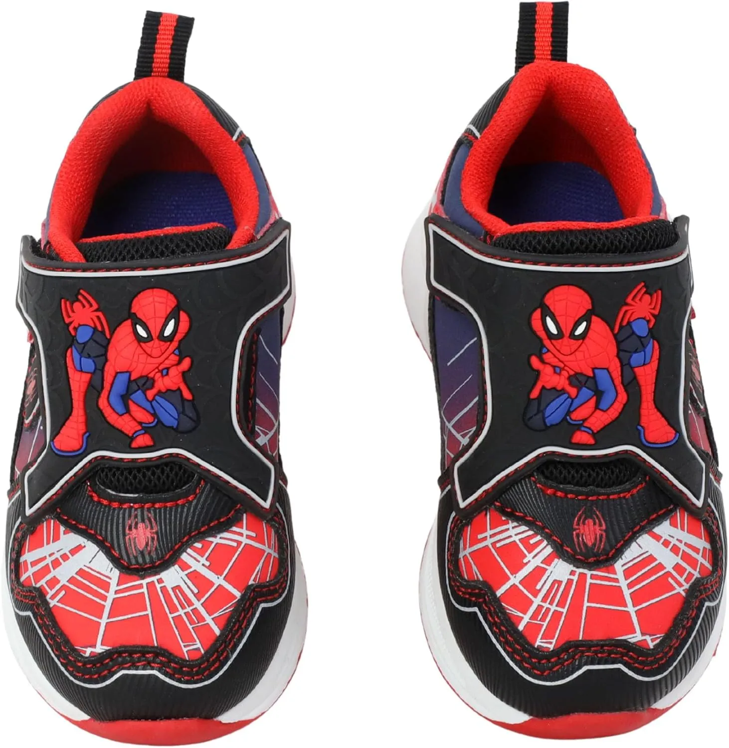Spiderman Boys Lightup Sneakers Shoes for Kids Sizes 5-13