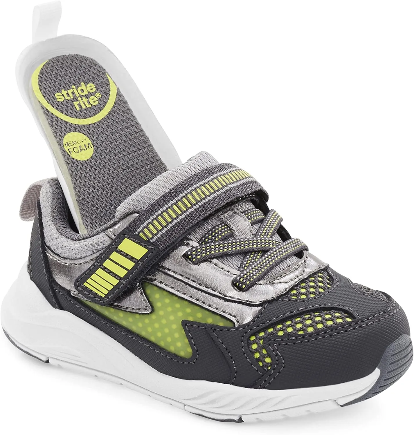 Stride Rite Unisex-Child Lighted Cosmic-Adapt Sneaker
