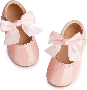 Stylein Toddler Baby Girl's Dress Shoes Ballerina Wedding Party Princess Mary Jane Flats