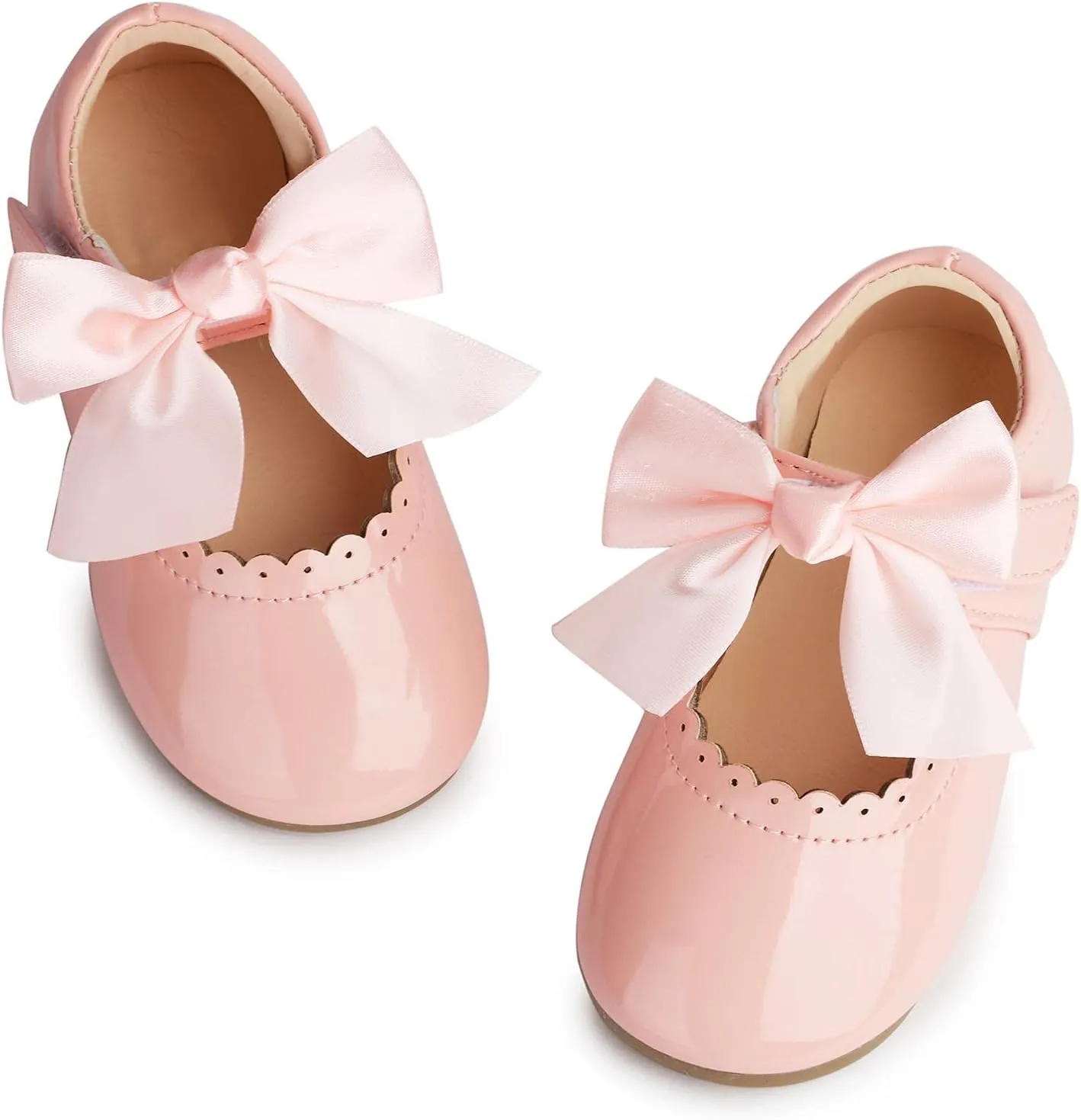 Stylein Toddler Baby Girl's Dress Shoes Ballerina Wedding Party Princess Mary Jane Flats