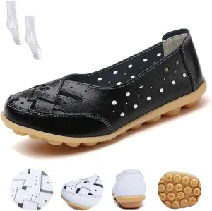 Stylendy Orthopedic Loafers, Orthopedic Loafers for Women, Comfortable Casual Leather Slip Ons