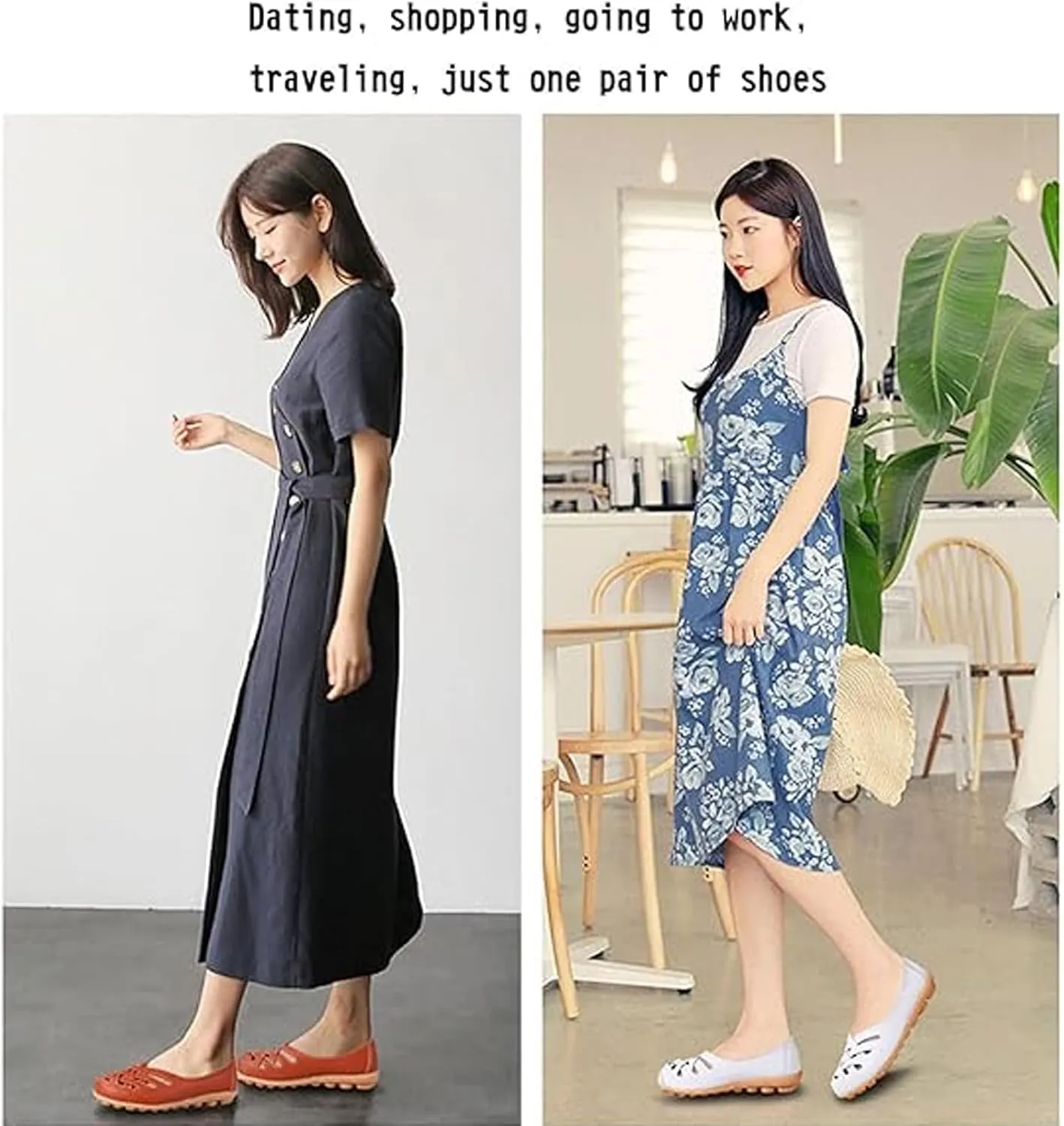 Stylendy Orthopedic Loafers, Orthopedic Loafers for Women, Comfortable Casual Leather Slip Ons