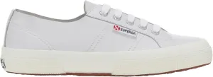 Superga Unisex 2750 Unlined Nappa Sneaker, Optical White/Silver/Favorio, 9 US Men