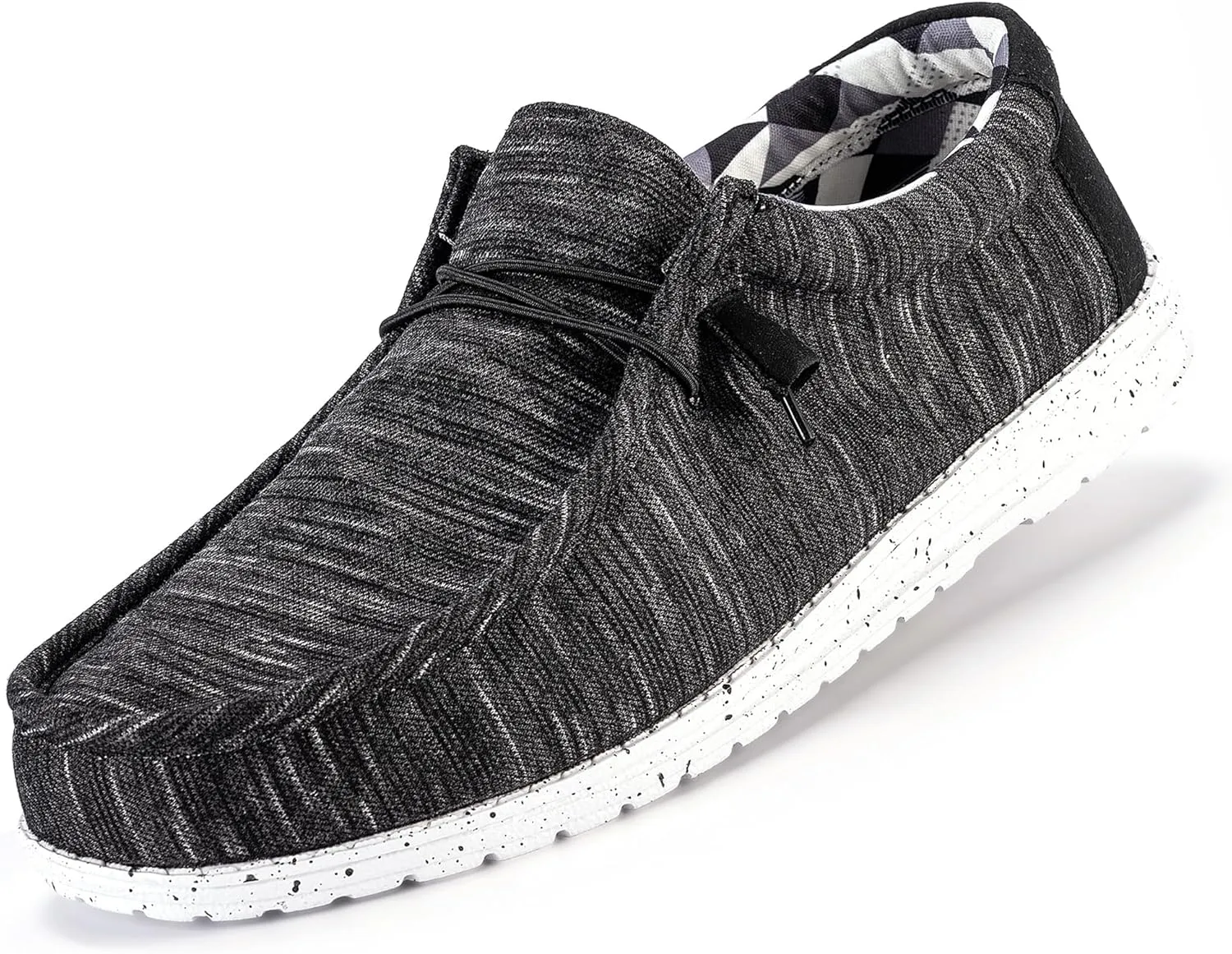 suroad Men's Loafers Slip on Shoes for Men Casual Canvas Shoes Comfortable & Light-Weight