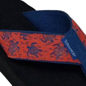 Tidewater Palmetto Moon Palm Tree Flip Flops
