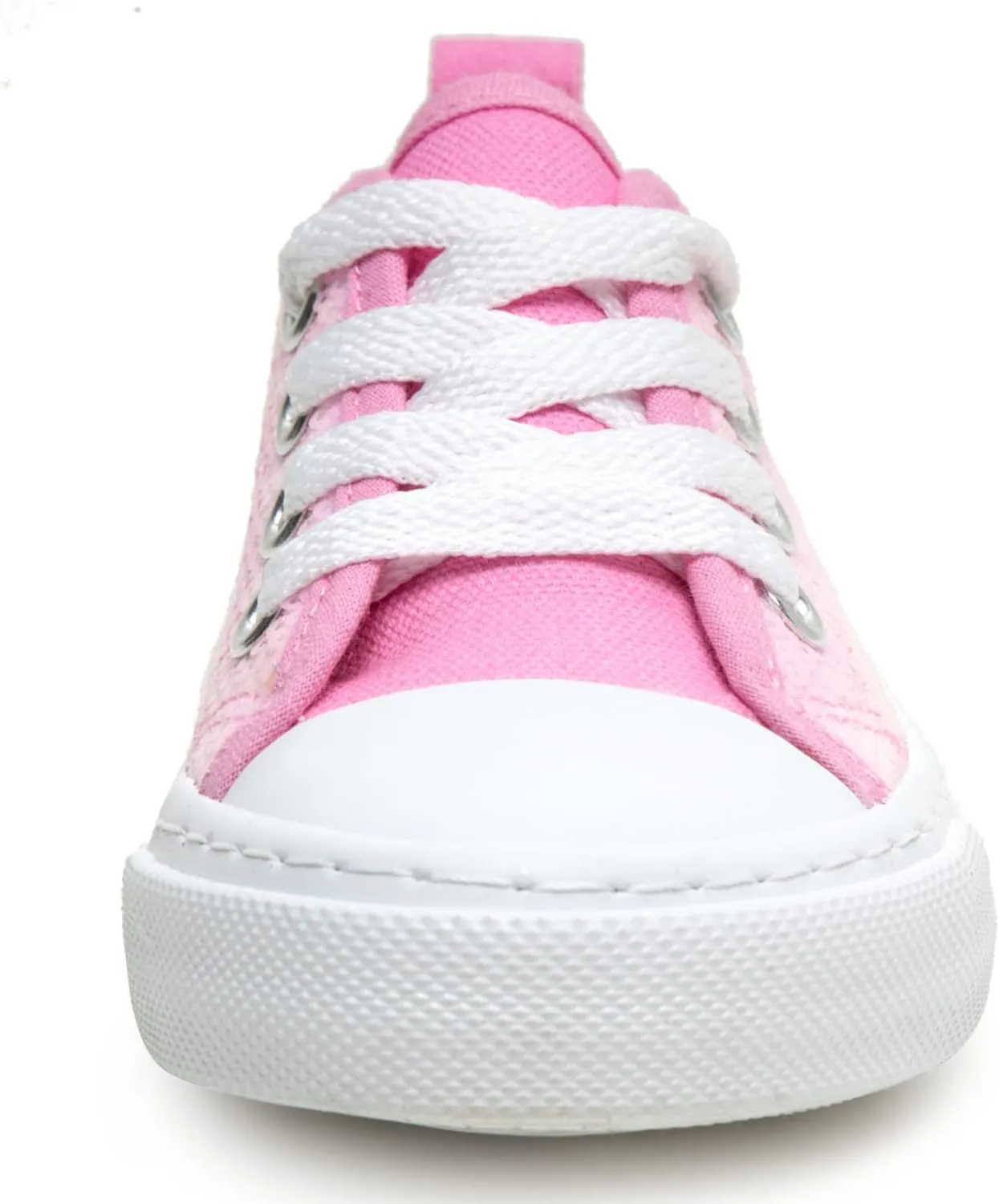ToandonToddler Kids Sneakers Sparkle Fashion Glitter Sequins Canvas Shoes