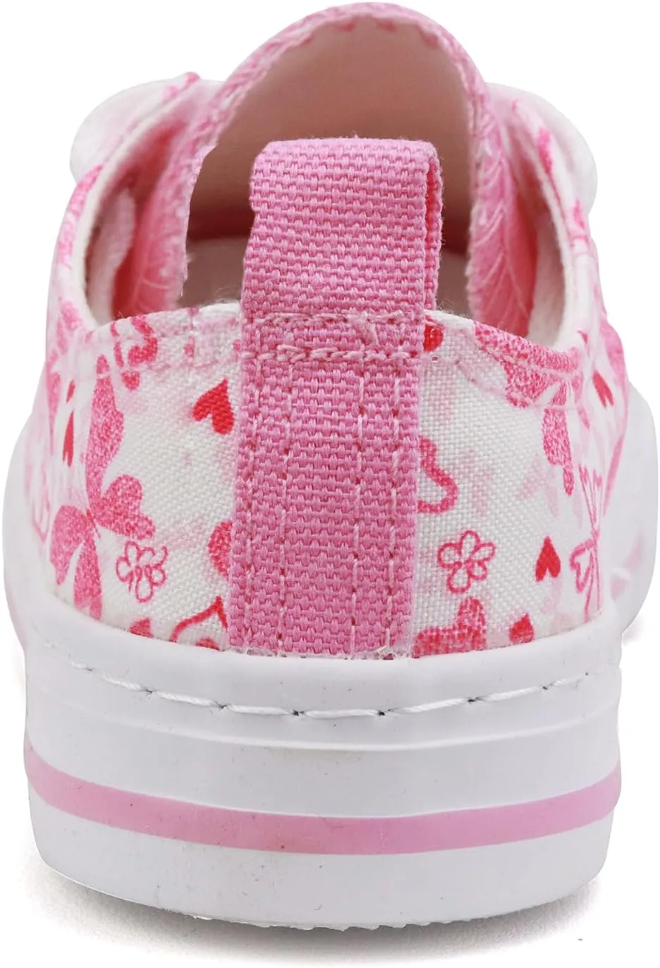 ToandonToddler Kids Sneakers Sparkle Fashion Glitter Sequins Canvas Shoes