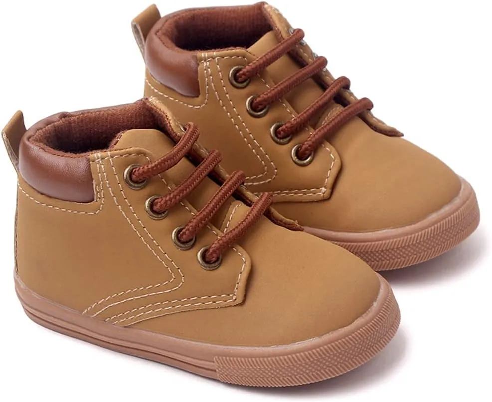 Toddler Baby Sneakers Rubber Sole Cartoon Shoes