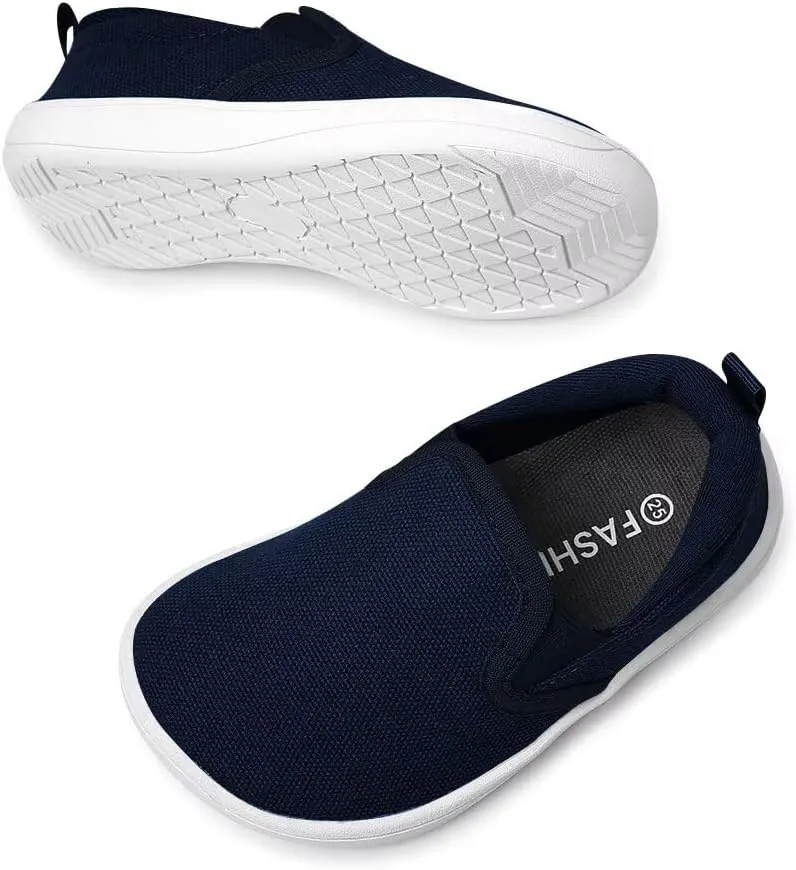 Toddler/Little Kid Wide Barefoot The First Walking Shoes Girls Boys Lightweight Breathable Splay Naturally Minimalist Athletic Sneakers