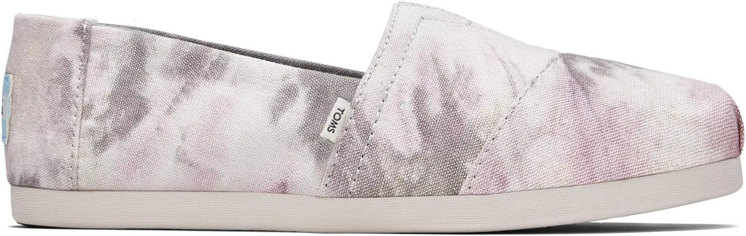 TOMS Womens Alpargata Classic Slip On Flats Casual - Pink