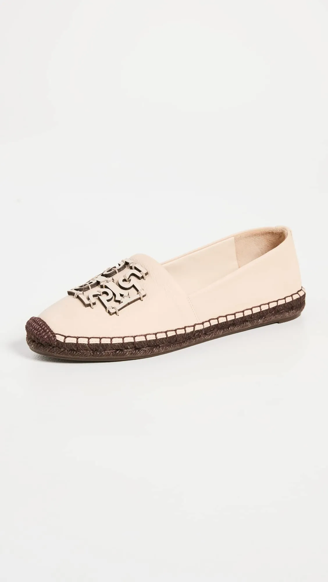 Tory Burch Women's INES Espadriles, New Cream, Off White, 7.5 Medium US