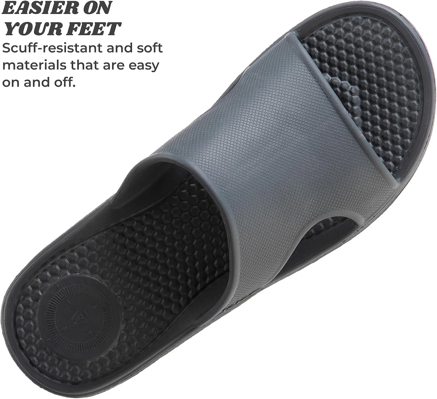 totes Men's Everywear Slide Sandal