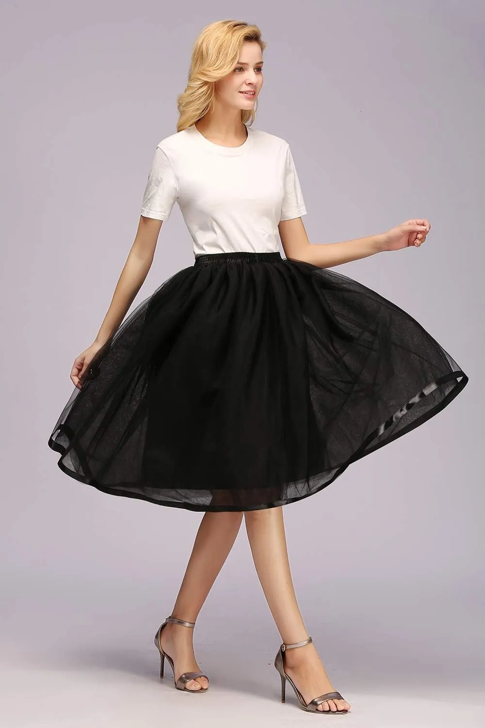 Tulle Tutu Skirt Classic Layered Ballet Tutu Skirts Puffy Skirt Short Cosplay Party Costume for Women and Girls
