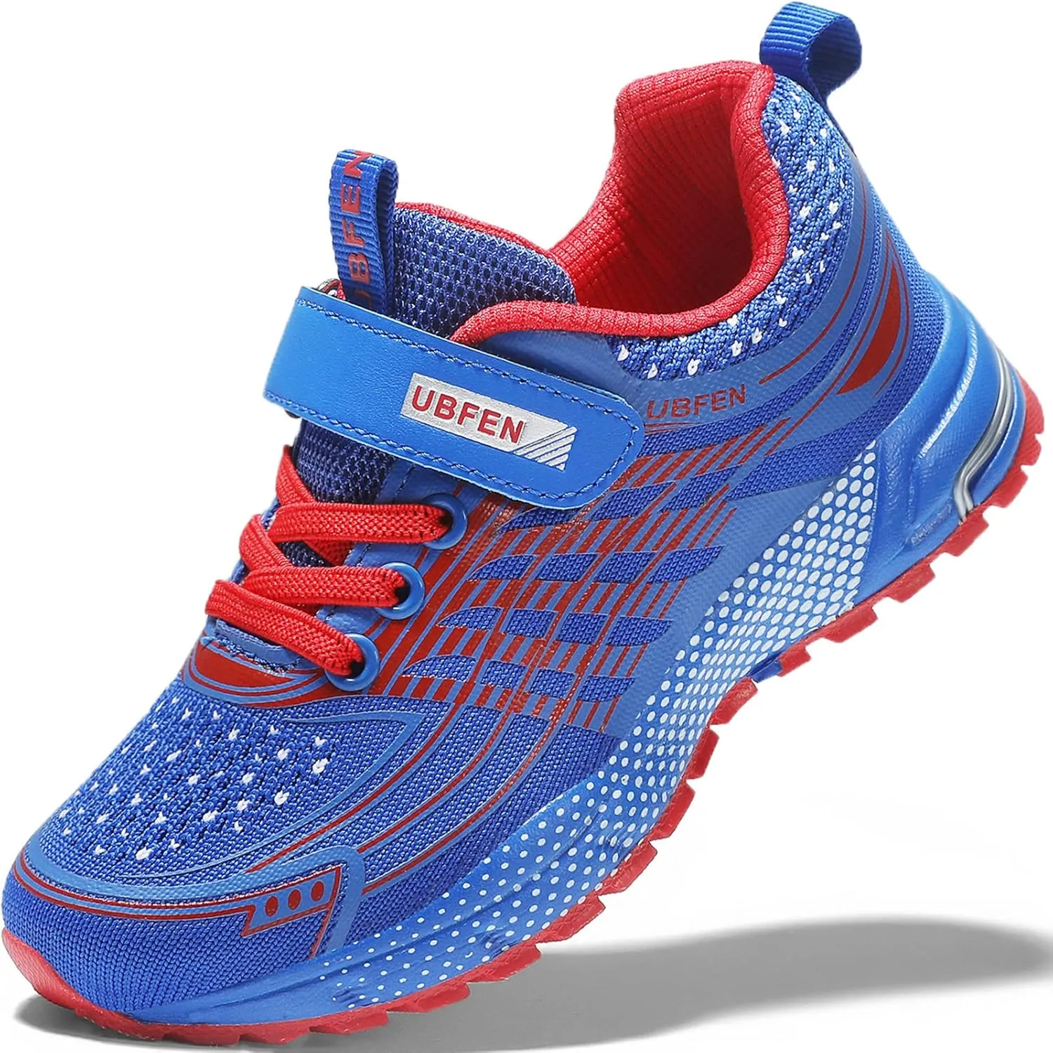 UBFEN Kids Sneakers Boys Girls Tennis Shoes for Running Athletic Walking Gym Sports Lightweight Breathable