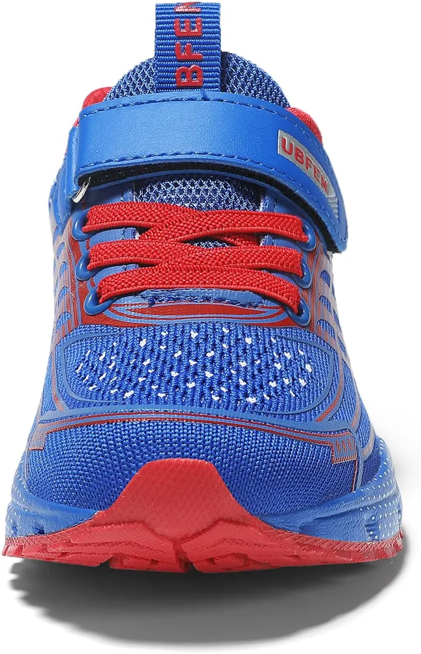 UBFEN Kids Sneakers Boys Girls Tennis Shoes for Running Athletic Walking Gym Sports Lightweight Breathable