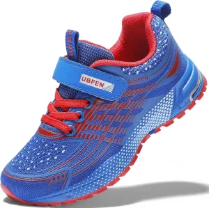 UBFEN Kids Sneakers Boys Girls Tennis Shoes for Running Athletic Walking Gym Sports Lightweight Breathable