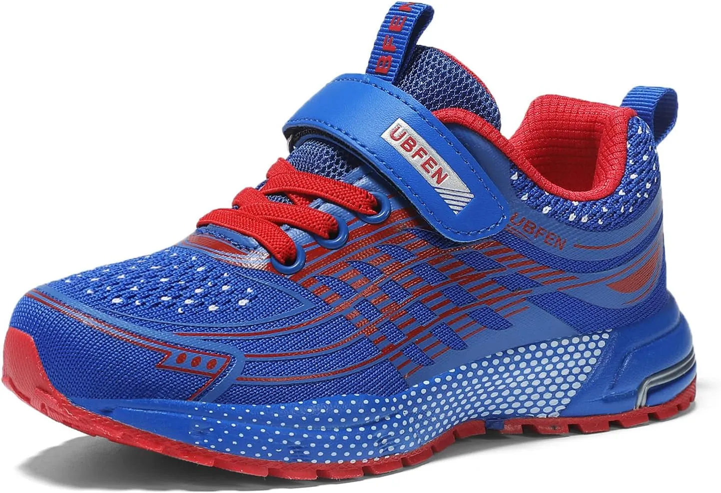 UBFEN Kids Sneakers Boys Girls Tennis Shoes for Running Athletic Walking Gym Sports Lightweight Breathable