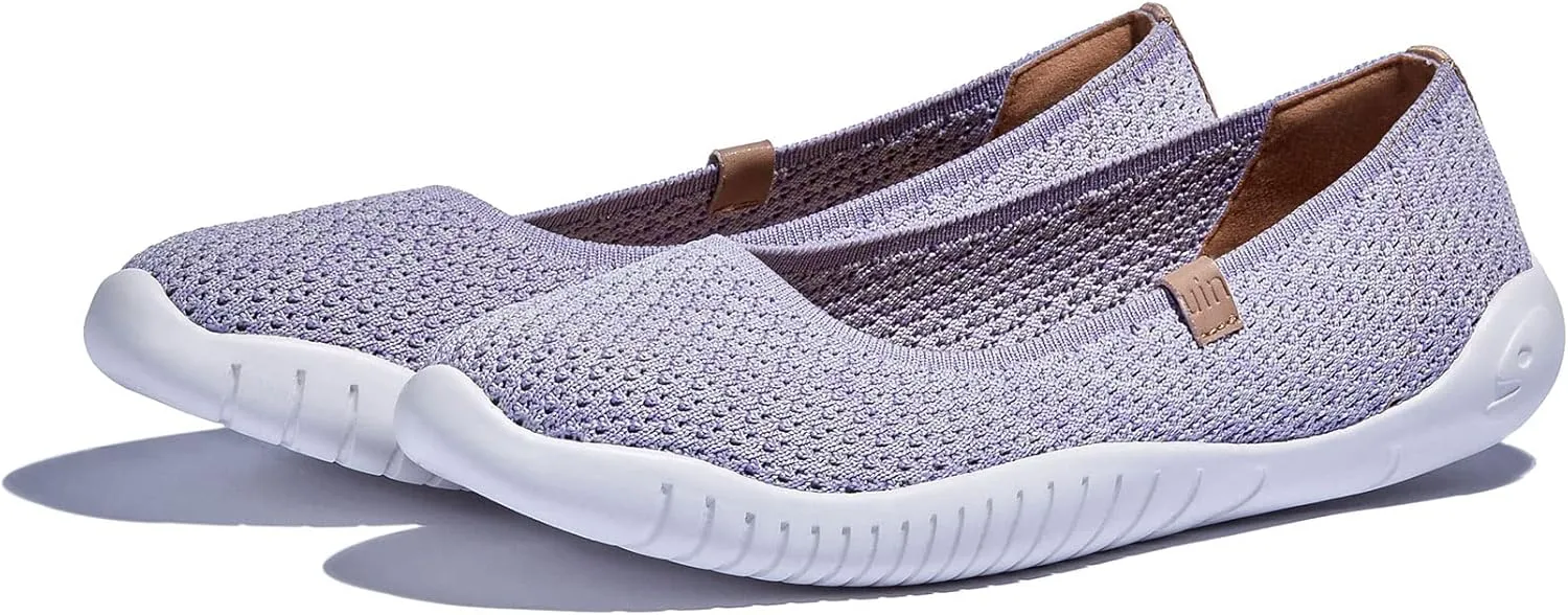 UIN Women's Art Painted Ballet Flats Slip On Pointed Toe Casual Lightweight Comfort Travel Walking Shoes Menorca Series