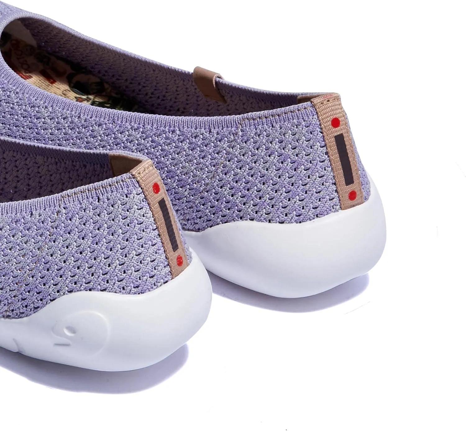 UIN Women's Art Painted Ballet Flats Slip On Pointed Toe Casual Lightweight Comfort Travel Walking Shoes Menorca Series