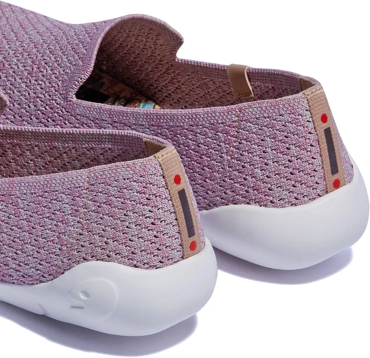 UIN Women's Art Painted Ballet Flats Slip On Pointed Toe Casual Lightweight Comfort Travel Walking Shoes Menorca Series