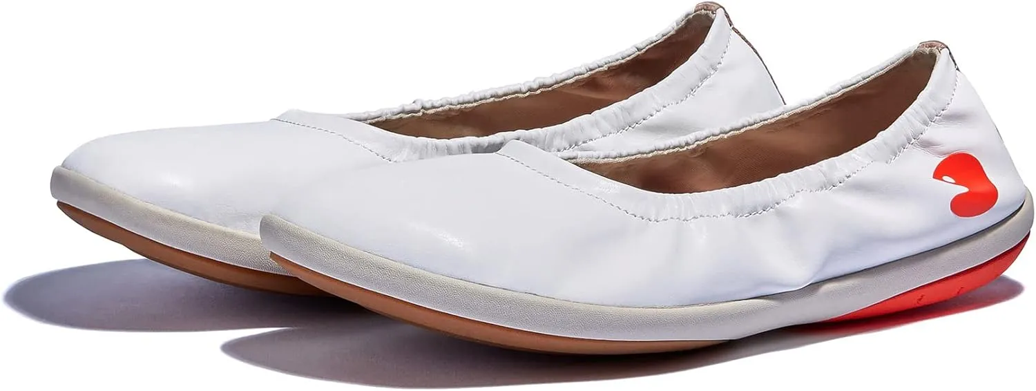 UIN Women's Ballet Flats Slip On Round Toe Casual WalkingComfortable Art Painted Travel Shoes Illites Ⅳ