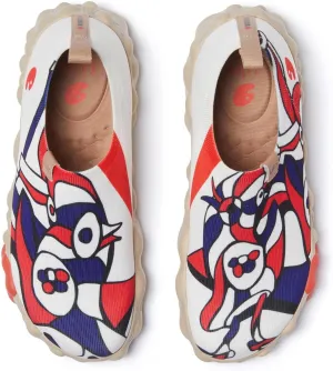 UIN Zoltan Women's Art Travel Shoes Comfort Slip On Loafers Lightweight Fashion Sneaker