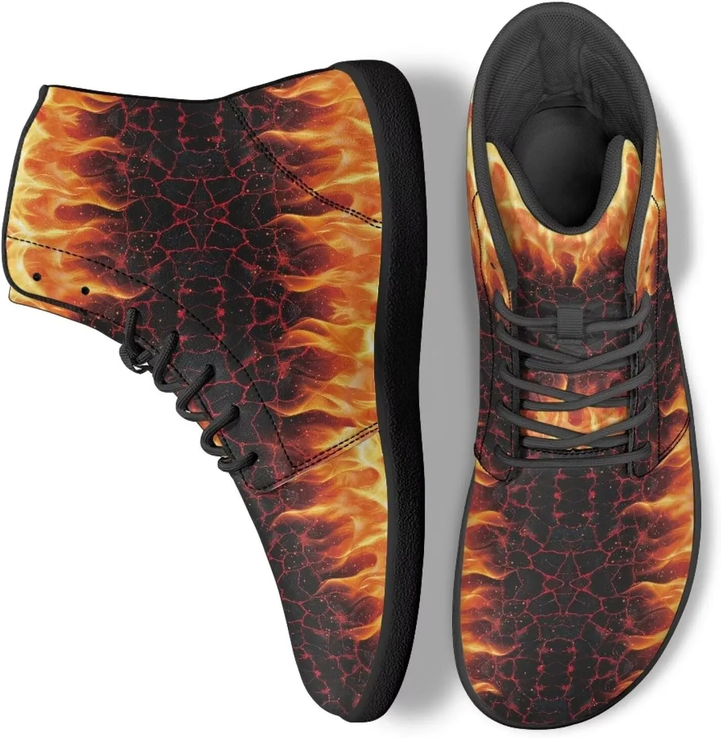 Unisex Adults High Top Barefoot Hiking Boots for Women Men
