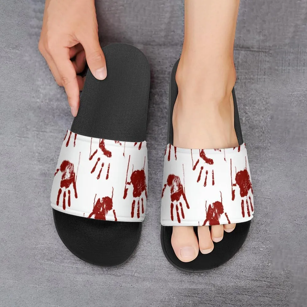 Unisex Slides for Women Men, Comfortable Slippers Slides, Non-slip Shower Shoes House Fashion Thick for Indoor & Outdoor（23072504）